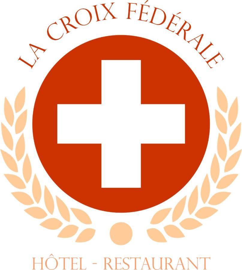 ホテル La Croix Federale ポラントリュイ エクステリア 写真